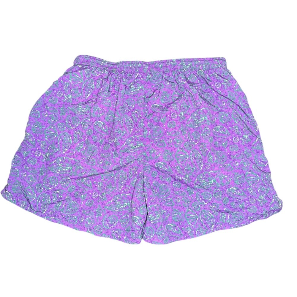 Vintage 90’s Men’s Vibrant Abstract Print Shorts - Picture 2 of 4